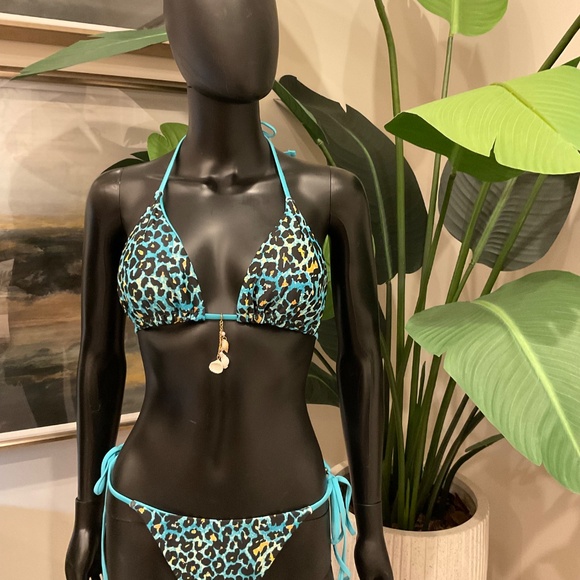 Leopard Print Bikini with Charming Bikini’s Charms! - Picture 2 of 4